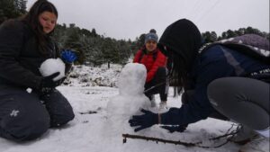 viaje en la nieve
