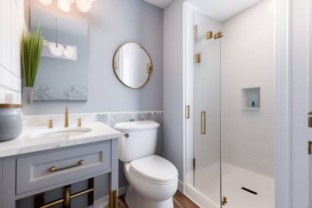 Transformación de baño de 3m² en un espacio funcional